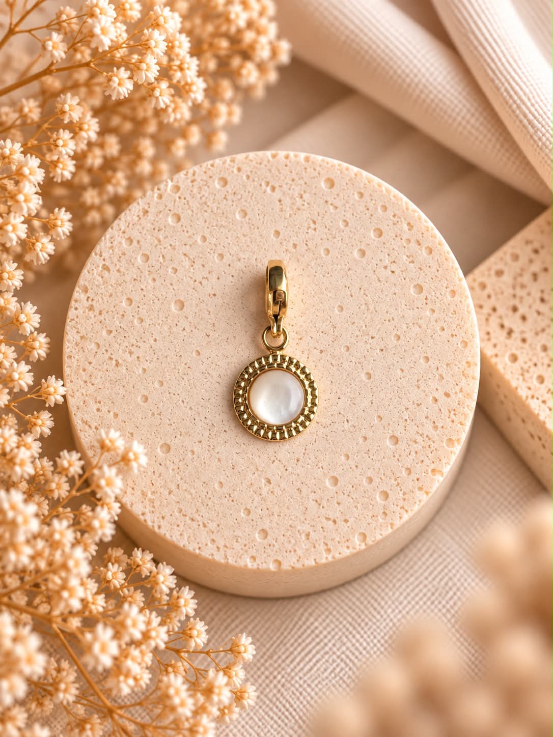 Charm Perle Nacrée
