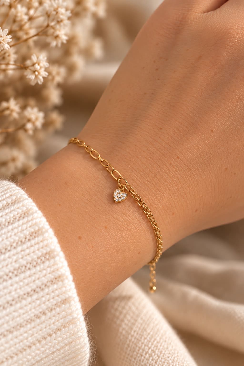 Bracelet Coeur d'Eclat