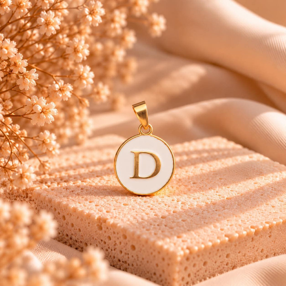 Pendentif Lettre D