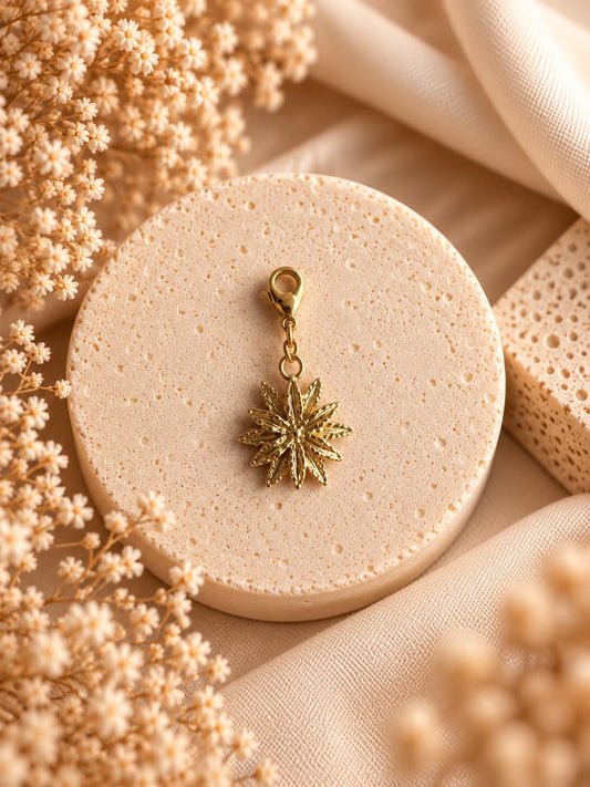 Charm Rosace de Feuilles
