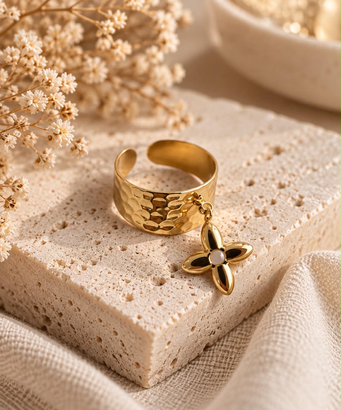 Bague pétalia