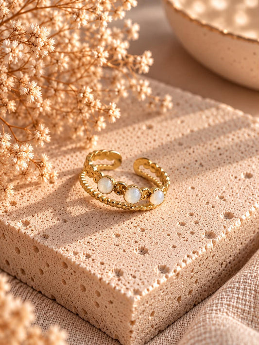 Bague éclat de nacre